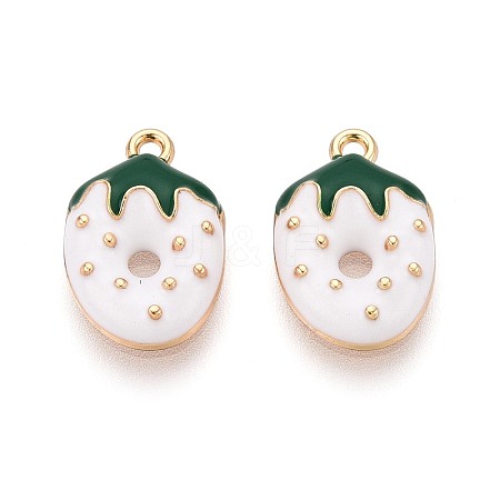 Alloy Enamel Charms PALLOY-T092-34G-02-1