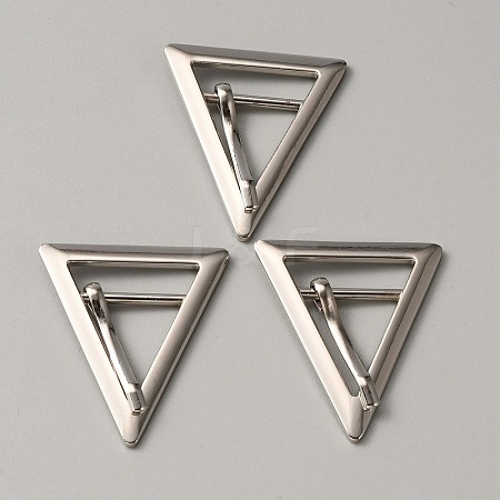 Zinc Alloy Center Bar Buckles FIND-WH0135-17C-1