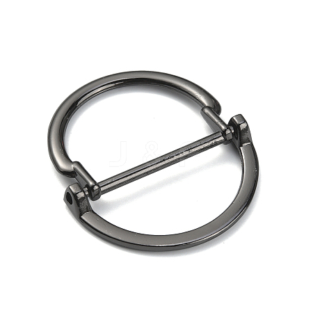 Alloy Buckle Clasps FIND-WH0143-82B-B-1