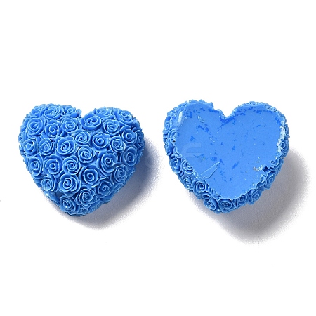 Opaque Resin Cabochons LS-RESI-C024-02D-1