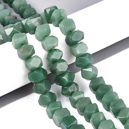 Natural Green Aventurine Beads Strands G-N327-05-32-1