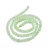 Natural Prehnite Beads Strands G-G792-33A-2