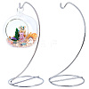 Iron Wire Ornament Display Stand AJEW-WH0419-41-1