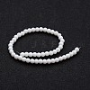 Opaque Color Glass Round Bead Strands GLAA-I026-10mm-02-2