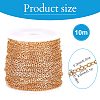 10M Brass Cable Chains CHC-SC0001-10LG-2