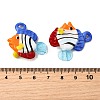 Handmade Lampwork Pendants LAMP-S079-04C-3