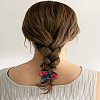 6Pcs 3 Colors Acrylic Polyester Hair Accessories OHAR-LP0003-004-1