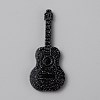 Acrylic with Glitter Powder Big Pendants LS-MACR-TAC0003-06E-1