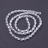 Glass Beads Strands GLAA-R024-6x4mm-12-2