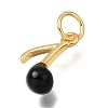 Brass Enamel Pendants KK-G605-27G-2