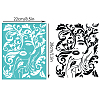 Self-Adhesive Silk Screen Printing Stencil DIY-WH0338-344-2