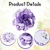 Multi Petal Flower Cloth Brooches JEWB-CN0001-14A-5