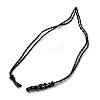 Adjustable Braided Waxed Polyester Cord Macrame Pouch Necklace Making NJEW-TAC0008-03-2