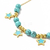 Ion Plating(IP) 304 Stainless Steel Star Pendant Necklaces NJEW-C032-03G-2