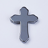 Electroplate Non-Magnetic Synthetic Hematite Beads LS-G-F553-02-1