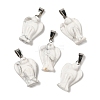 Natural Howlite Pendants G-B127-10P-16-2