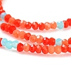 Glass Beads Strands GLAA-F106-A-01-3