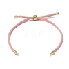 3MM Adjustable Round Nylon Braided Cord Bracelet Making FB-CBAA152-04G-27-1