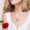 24Pcs 6 Colors Acrylic Pendants OACR-FS0002-66-6