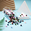 1200Pcs 12 Colors Opaque Acrylic European Beads MACR-TA0001-20-6