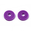 Handmade Polymer Clay Beads X-CLAY-Q251-6.0mm-61-3