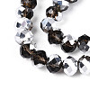 Electroplate Glass Beads Strands GR8MMY-01S-3