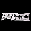 Frame Metal Cutting Dies Stencils DIY-WH0050-17-1