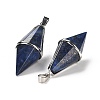 Natural Lapis Lazuli Pointed Pendants G-F763-04P-07-2