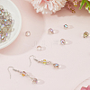 114Pcs Transparent Electroplate Glass Beads GLAA-PA0001-17C-7