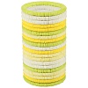 Polymer Clay Heishi Surfer Stretch Bracelets Set BJEW-SW00131-1
