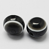 Round Evil Eye Resin Beads LS-RESI-R159-10mm-02-1