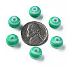 Opaque Striped Acrylic Beads MACR-S373-27D-07-5