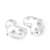 Plating Printed Acrylic Beads AC-CBA655C-09-2