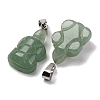 Natural Green Aventurine Pendants G-B127-06P-05-2