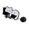 Drunk Cat Enamel Pins JEWB-I060-02EB-04-2
