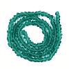 Frosted Transparent Glass Beads X1-GLAA-N016-4mm-04-2