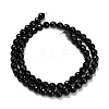 Natural Black Onyx Beads Strands G-C280-B01-6mm-3