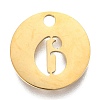 304 Stainless Steel Pendants STAS-F233-06-G-1