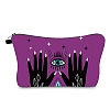 Evil Eye Theme Polyester Cosmetic Pouches ABAG-D009-01I-1