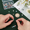 72Pcs 12 Colors Alloy Enamel Beads ENAM-HY0001-50-3