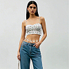 Bohemian Alloy White Enamel with Iron Starfish Link Belly Body Chains for Women AJEW-WH20006-348-6