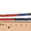 Chakra Natural Yellow Jade & Crystal Quartz & Green Aventurine & Rose Quartz & Carnelian & Sodalite & Amethyst Beads Strands G-NH0002-E03-4mm-6