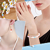Mushroom Handmade Lampwork Beads Strands LAMP-SZ0001-25A-6