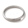 304 Stainless Steel Plain Cuff Ring RJEW-C068-14P-3