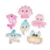 Sea Animals Transparent Resin Cabochons RE-CBAA0C5-03-1
