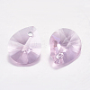 Faceted Glass Rhinestone Pendants RGLA-F053-B-223-2