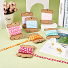 50 Yards 10 Colors Polyester Grosgrain Ribbon OCOR-MP0001-01-6