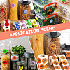 500Pcs Paper Adhesive Label Stickers STIC-WH20010-25C-7
