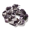 Natural Amethyst Beads Strands G-NH0005-B05-01-3