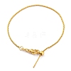 Brass Box Chain Bracelets for Women BJEW-G735-15G-02-1